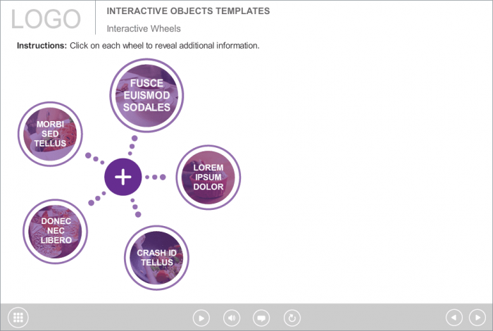 Round Buttons — Download Articulate Storyline Template