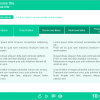 Light Green Colored Tabs — Articulate Storyline Templates for eLearning Courses