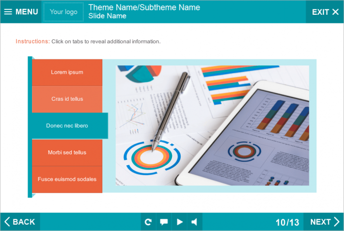 Slide with Image — Download Storyline Template