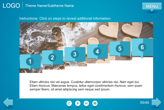 Course Information — Articulate Storyline eLearning Template