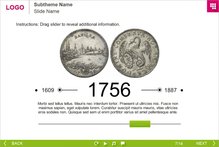 Slider — eLearning Template for Articulate Storyline