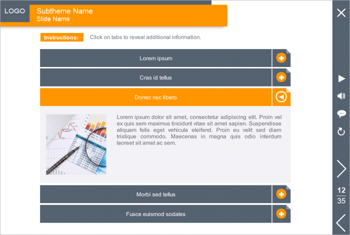 Training Materials — eLearning Storyline Template