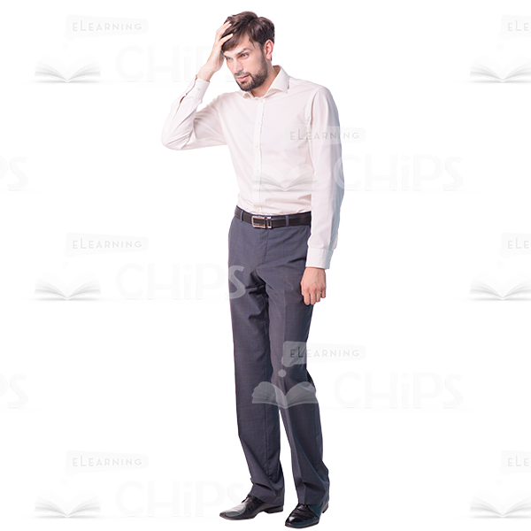 Discouraged Young Man Cutout Image-0 Discouraged Young Man Cutout Image-0