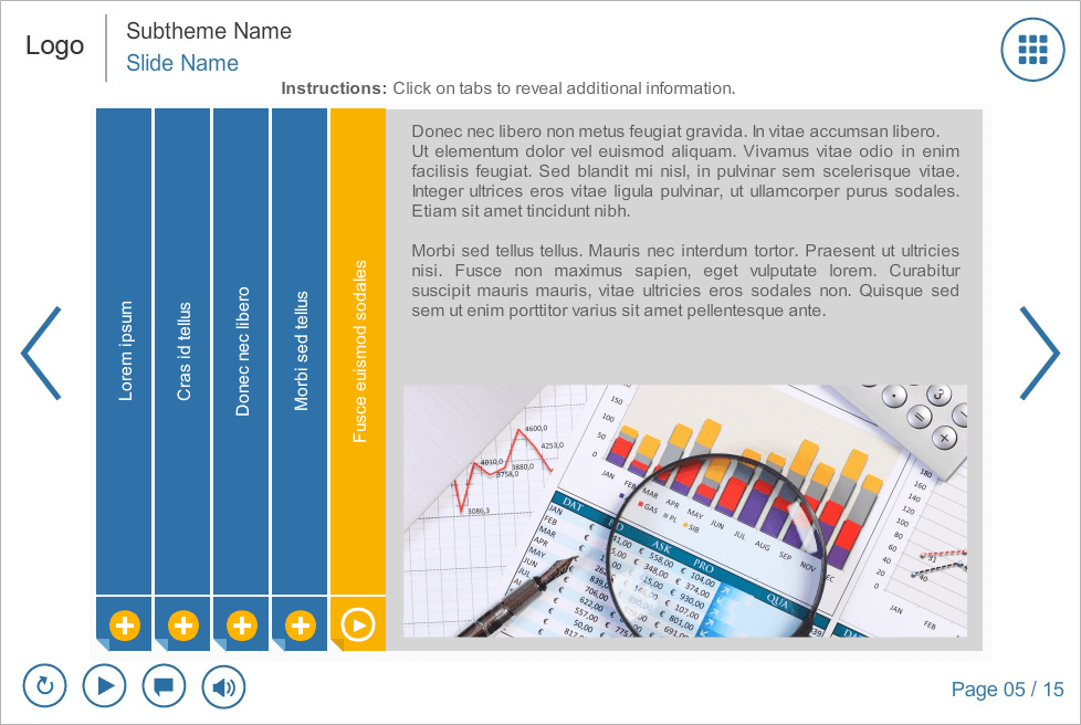 Accordion Interaction — Articulate Storyline Templates for eLearning Courses Accordion Interaction — Articulate Storyline Templates for eLearning Courses