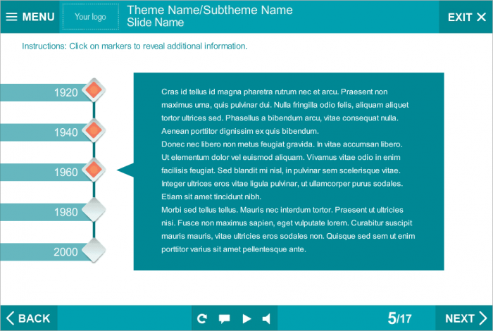 Text Information — Download Storyline Template