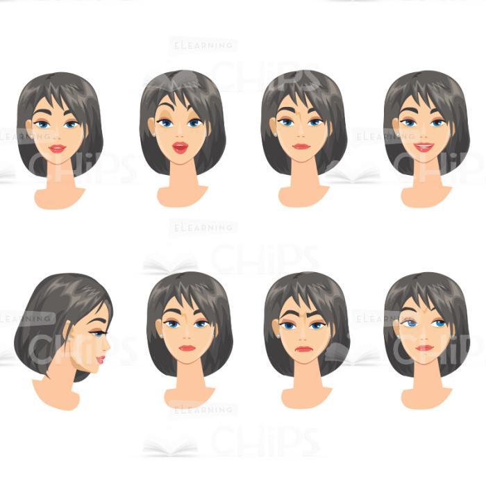 Vector Faces And Characters Package-0