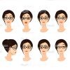 Vector Faces And Characters Package-16531
