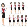 Vector Faces And Characters Package-16545