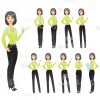 Vector Faces And Characters Package-16546