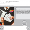 Slide With Button — Storyline Template For eLearning