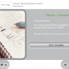 Successful Course Results — Storyline eLearning Course Player