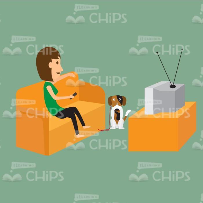 Home Pets Vector Infographics-21150