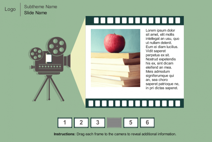 Slide with Text and Image — Storyline Templates for eLearning