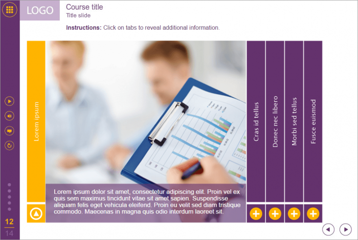 Course Materials — Lectora Templates for eLearning