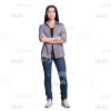 Young Girl's Top Poses Cutout Photo Pack-8994