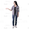 Young Girl: The Complete Cutout Photo Pack-9726