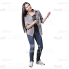 Young Girl: The Complete Cutout Photo Pack-9733