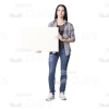 Young Girl: The Complete Cutout Photo Pack-9743