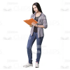Young Girl: The Complete Cutout Photo Pack-9744