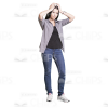 Young Girl: The Complete Cutout Photo Pack-9692