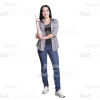 Young Girl's Top Poses Cutout Photo Pack-8987