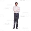 Bearded Man's Top Poses Cutout Photo Pack-9010