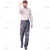 Bearded Man's Top Poses Cutout Photo Pack-9014