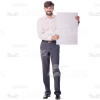 Bearded Man's Top Poses Cutout Photo Pack-8999