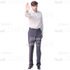 Bearded Man's Top Poses Cutout Photo Pack-9013
