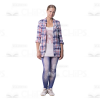 Mid-Aged Woman: The Complete Cutout Photo Pack-9517