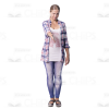Mid-Aged Woman: The Complete Cutout Photo Pack-9520