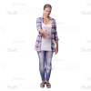 Mid-Aged Woman: The Complete Cutout Photo Pack-9521