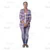 Mid-Aged Woman: The Complete Cutout Photo Pack-9533