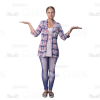 Mid-Aged Woman: The Complete Cutout Photo Pack-9559