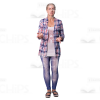 Mid-Aged Woman: The Complete Cutout Photo Pack-9570