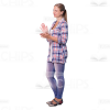 Mid-Aged Woman: The Complete Cutout Photo Pack-9596