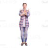Mid-Aged Woman: The Complete Cutout Photo Pack-9645