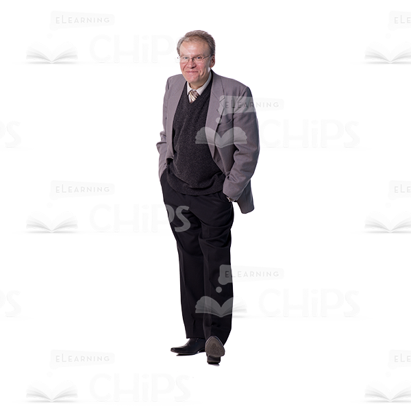 Mid-Aged Man: The Complete Cutout Photo Pack-10046