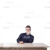 Sitting Young Man Cutout Photo Pack-11330