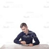 Sitting Young Man Cutout Photo Pack-11341