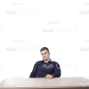 Sitting Young Man Cutout Photo Pack-11344