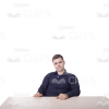 Sitting Young Man Cutout Photo Pack-11345