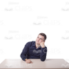 Sitting Young Man Cutout Photo Pack-11349