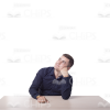 Sitting Young Man Cutout Photo Pack-11350