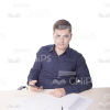 Handsome Young Man With Phone Cutout Photo Pack-11419