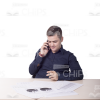 Handsome Young Man With Phone Cutout Photo Pack-11423