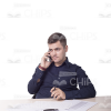 Handsome Young Man With Phone Cutout Photo Pack-11424