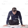 Young Man With Various Objects Cutout Photo Pack-11147