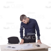 Young Man With Various Objects Cutout Photo Pack-11157