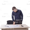 Young Man Standing In Multiple Poses Photo Pack-11386
